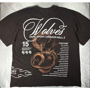 Darc Sport x Dragon Ball Z Shenron Summoned 1 of 500 Premium Tee in Wolf Gray XL